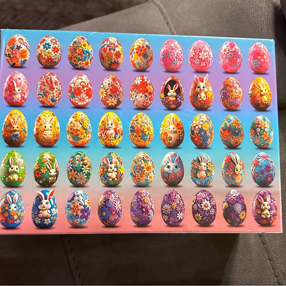 Bgraamiens EASTER EGG 1000 piece Puzzle. New, never opened.